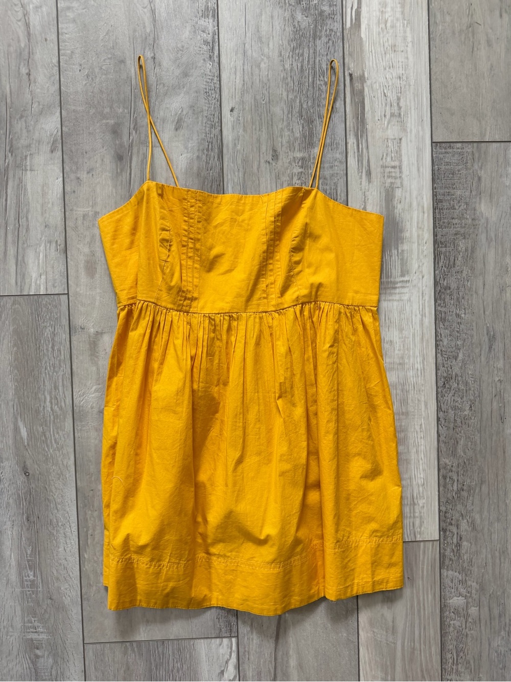 Maeve Anthropologie Boho Chic Minimalistic Pleated Babydoll Tunic Top medium - Picture 11 of 11